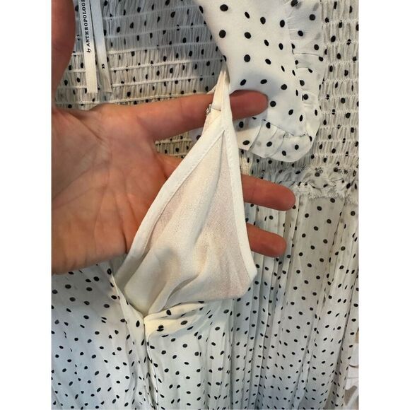 By Anthropologie Long-Sleeve Smocked Tiered Maxi Dress - Picture 9 of 11